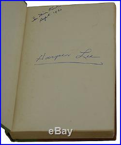SIGNED To Kill a Mockingbird HARPER LEE First Edition 1st Printing 1960