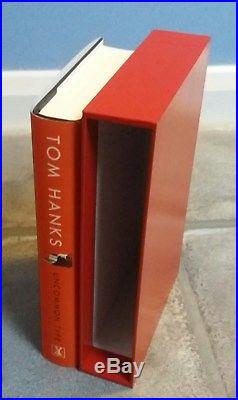 SIGNED Tom Hanks, Uncommon Type. 1st Edition, First Print, Hardback + Slipcase