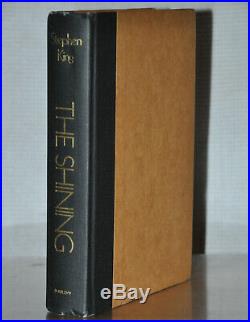 SIGNED W. Shine On NEAR FINE 1ST/1ST EDITIONTHE SHININGSTEPHEN KING, Letter