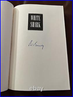 SIGNED White Shark Peter Benchley First Edition 1994, HC/DJ