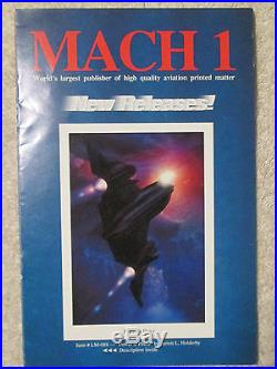 SLED DRIVER-Brian Shul-SIGNED FIRST EDITION 1991-NEAR FINE-Mach 1
