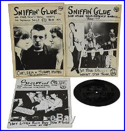 SNIFFIN' GLUE 1 to 12 Complete Punk Fanzine First Edition 1976 1977 Mark Perry