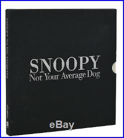 SNOOPY Not Your Average Dog CHARLES SCHULZ Signed Limited First Edition 1st