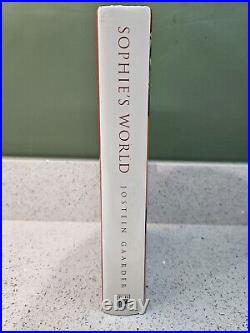SOPHIE'S WORLD, First Edition (Second Impression) 1995, SIGNED BY AUTHOR
