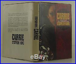 STEPHEN KING Carrie INSCRIBED FIRST EDITION
