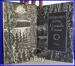 STEPHEN KING Gerald's Game INSCRIBED FIRST EDITION