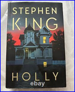 STEPHEN KING SIGNED'HOLLY' FIRST EDITION FIRST PRINTING 1st/1st HARDCOVER BOOK