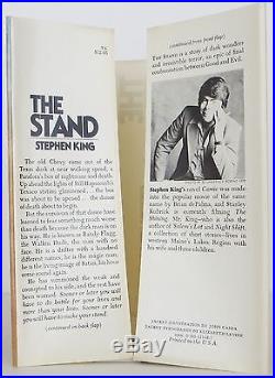 STEPHEN KING The Stand INSCRIBED FIRST EDITION