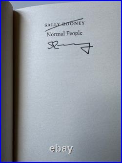 Sally Rooney Normal People SIGNED Immaculate First Edition