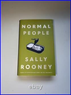 Sally Rooney Normal People Signed First Edition (UK) 2018 First Print Faber
