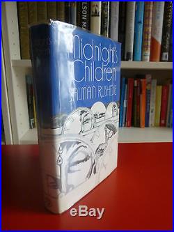 Salman Rushdie,'Midnight's Children' SIGNED first edition 1st/1st, Booker