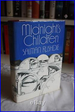 Salman Rushdie,'Midnight's Children', SIGNED first edition 1st/1st Booker