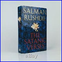 Salman Rushdie The Satanic Verses First Edition Signed