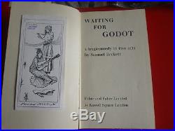 Samuel Beckett,'Waiting for Godot', SIGNED first edition 1st/1st Faber, Nobel