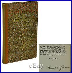 Sand and Foam KAHLIL GIBRAN Signed Limited First Edition 1st Copy Letter A