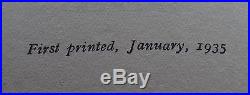 Sapper Bull-Dog Drummond At Bay First UK Edition 1935 SIGNED Hodder Rare