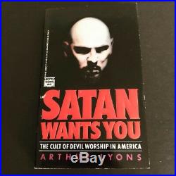 Satan Wants You Anton LaVey Rare Signed First Edition Baphomet Satanic Demon