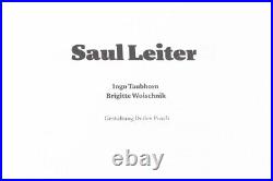 Saul Leiter 2012 Retrospective Signed First Edition Street Photography Very Rare