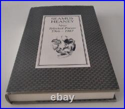 Seamus Heaney New Selected Poems 1966-1987 Signed First Edition UK Hardback Rare