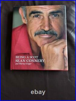 Sean Connery-James Bond 007- Signed BEING A SCOT- Hardback Book 1st edition