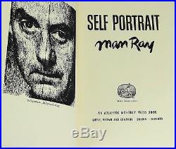 Self-Portrait by MAN RAY SIGNED First Edition 1963 Surrealism Dada Art 1st