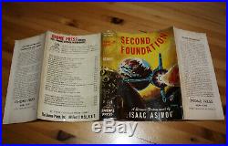 Signed 1st/1st/1st Editions, W. Org Jacketsfoundation Trilogy Isaac Asimov