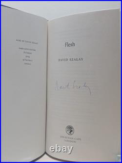 Signed-1st Edition-Flesh by David Szalay