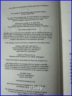 Signed -1st Edition-Ocean by David Attenborough & Colin Butfield Hardback NEW