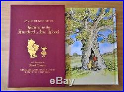Signed 1st Edition Return To The Hundred Acre Wood. A A Milne. Winnie Pooh First