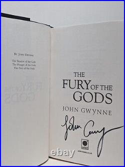 Signed-1st Edition-The Fury of the GodsThe Bloodsworn Saga 3 by John Gwynne-New