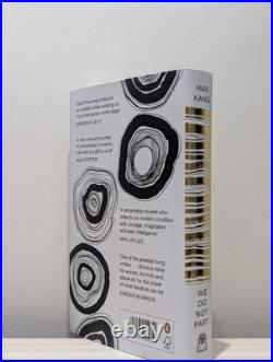 Signed 1st Edition We Do Not Part by Han Kang New Nobel Prize Hardback Sprayed