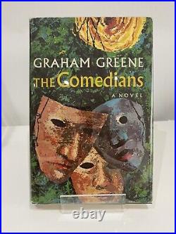 Signed 1st US edition-Graham Greene-The Comedians-Near Fine condition. Scarce