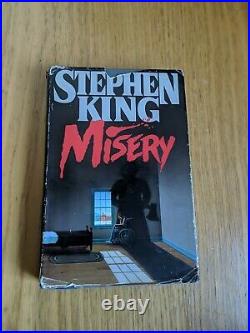 Signed 1st edition Misery stephen king