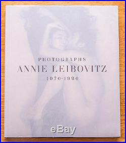 Signed Annie Leibovitz Photographs 1977 1991 1st Edition Fine Copy
