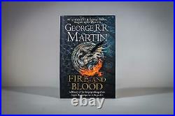 Signed Book Fire and Blood by George R. R. Martin First Edition 1st Print