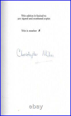 Signed By Christopher Milne Number 5 Of 300 Limited Ed Red Leather S/cased Hb