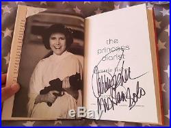 Signed Carrie Fisher'The Princess Diarist' First Edition