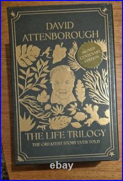 Signed Centenary Edition The Life Trilogy, David Attenborough (2025, 1st/1st)