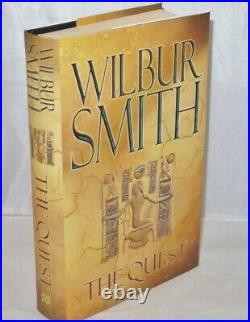 Signed Copy Dated + Quote Wilbur Smith The Quest 1st/1st 2007
