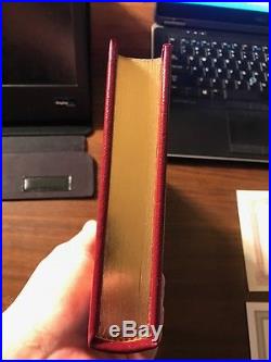 Signed Easton Press Hostage Elie Wiesel First Edition 407 Of 700 Gold Trimmed