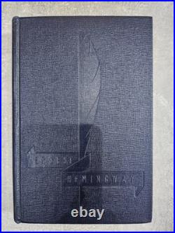 Signed Ernest Hemingway, Death on the Afternoon (Published 1932 1st Edt)
