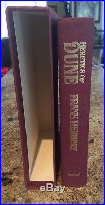 Signed FRANK HERBERT Limited Edition HERETICS OF DUNE Numbered FIRST EDITION