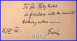 Signed Fine Binding Destiny of Tomorrow 1945, Erwin Pulay, Fritz Kohl, Jewish