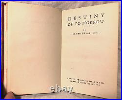 Signed Fine Binding Destiny of Tomorrow 1945, Erwin Pulay, Fritz Kohl, Jewish