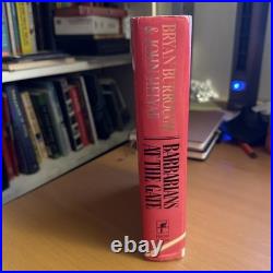 Signed First Edition 1st Printing Barbarians at the Gate Bryan Burrough, Helyar