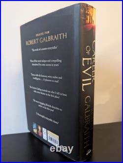 Signed, First Edition, 1st imp, Career of Evil Robert Galbraith J. K. Rowling