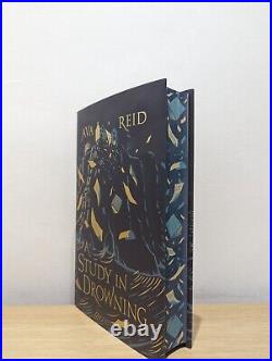 Signed-First Edition-A Study in Drowning by Ava Reid-Sprayed-New