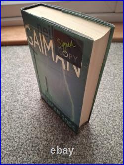 Signed First Edition American Gods- Neil Gaiman 2001