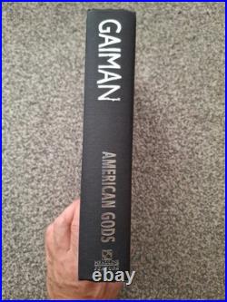 Signed First Edition American Gods- Neil Gaiman 2001