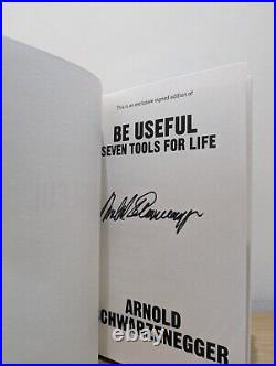 Signed-First Edition-Be Useful by Arnold Schwarzenegger-New